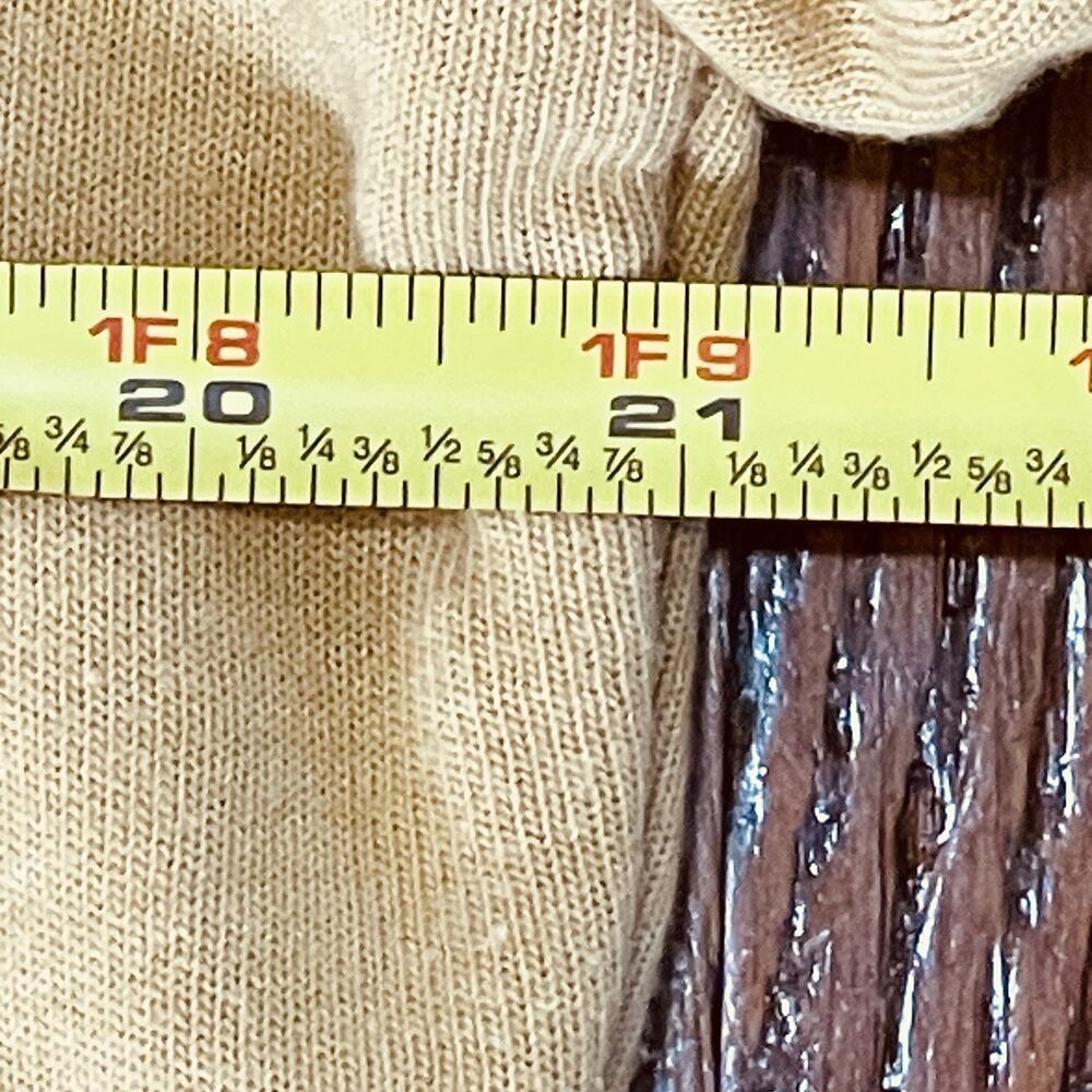 Classic Rock Couture Sweatshirt Mustard Yellow Desert Sunset Crop Retro Size Sm - Picture 8 of 10